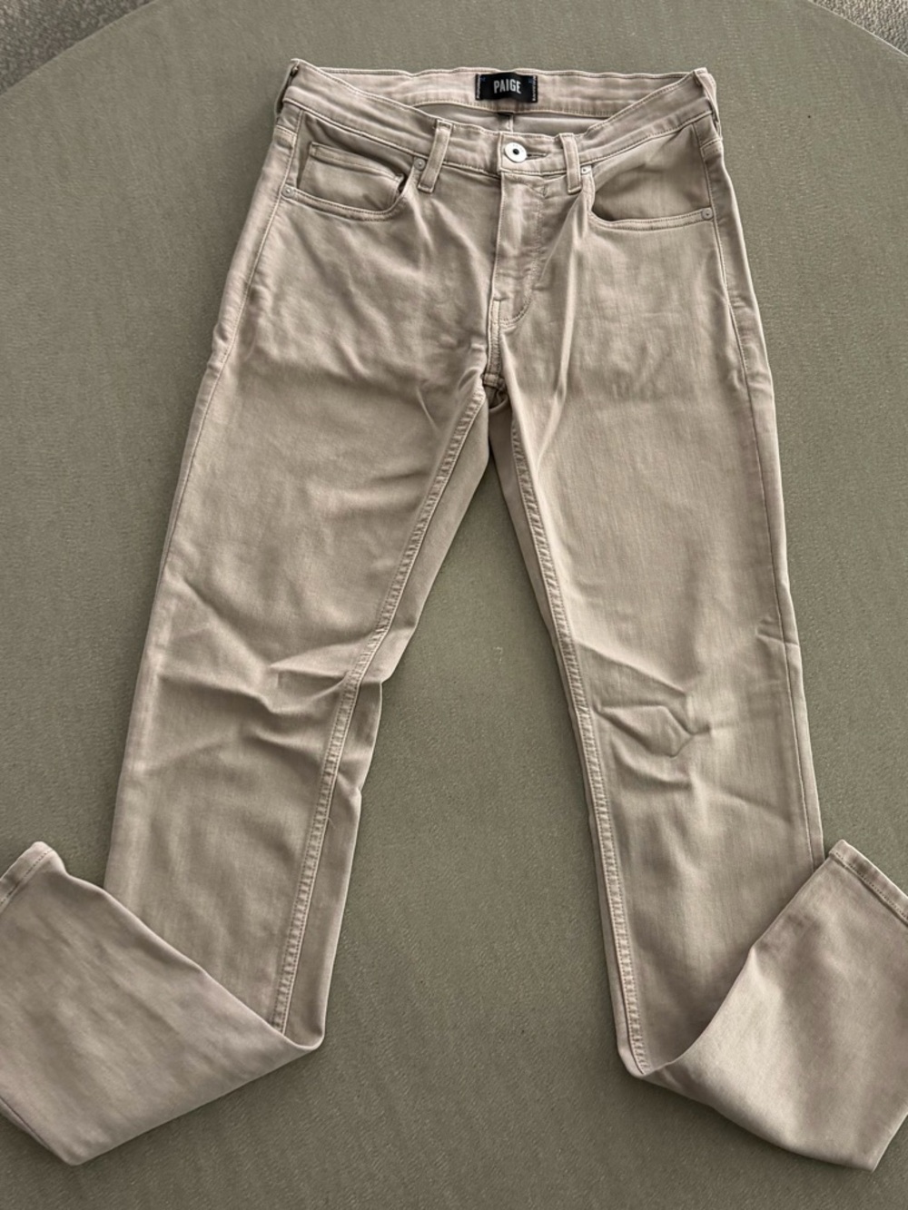 PAIGE Neutral-Tone Lennox (slim fit) Jeans Men’s Sz 28